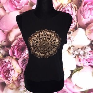 Mandala GUESS crop tank
